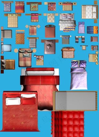 室内设计平面素材图片