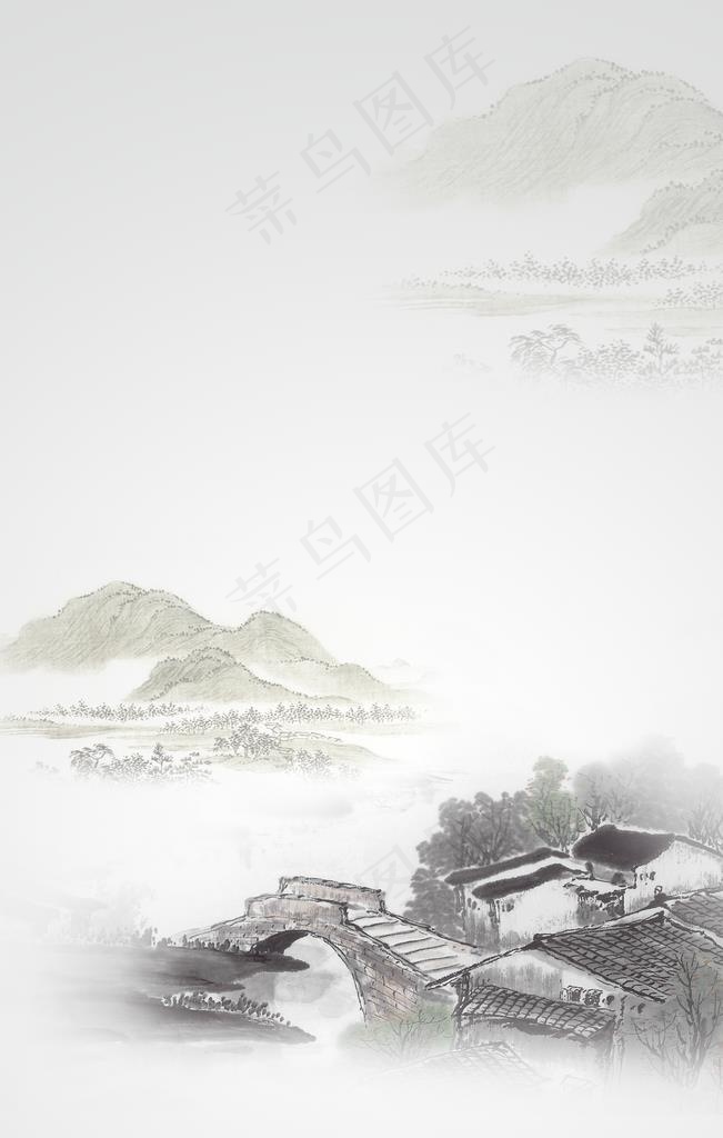 中国风图片(3543X5315(DPI:150))psd模版下载