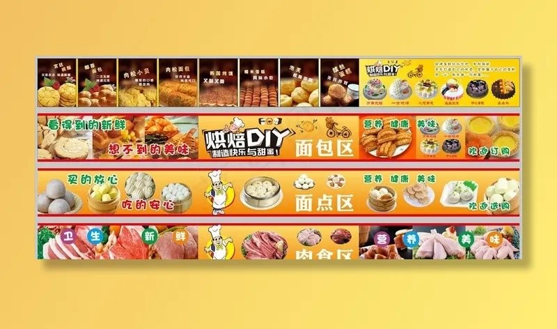 超市分类 超市分类专区图片(210X297)cdr矢量模版下载