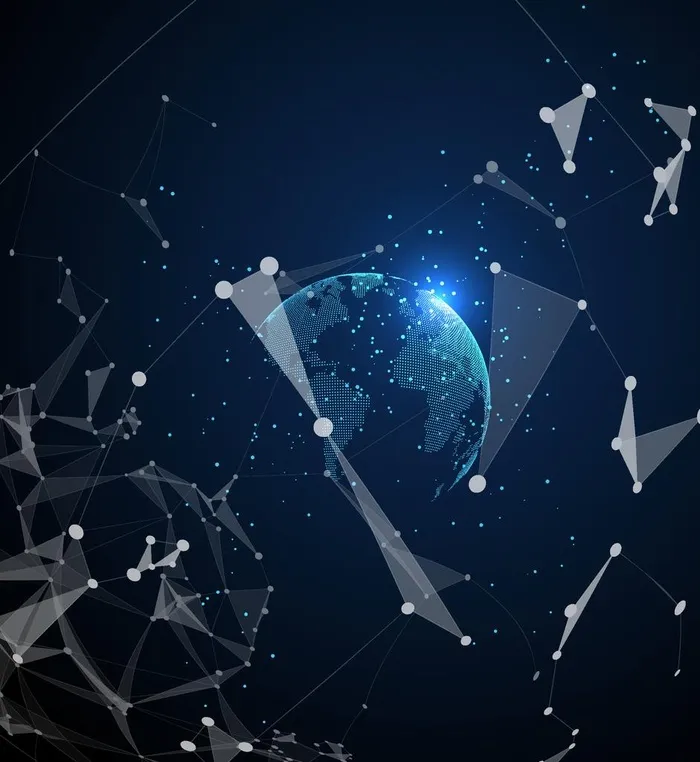 科技地球图片ai矢量模版下载