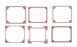 中式边框图片