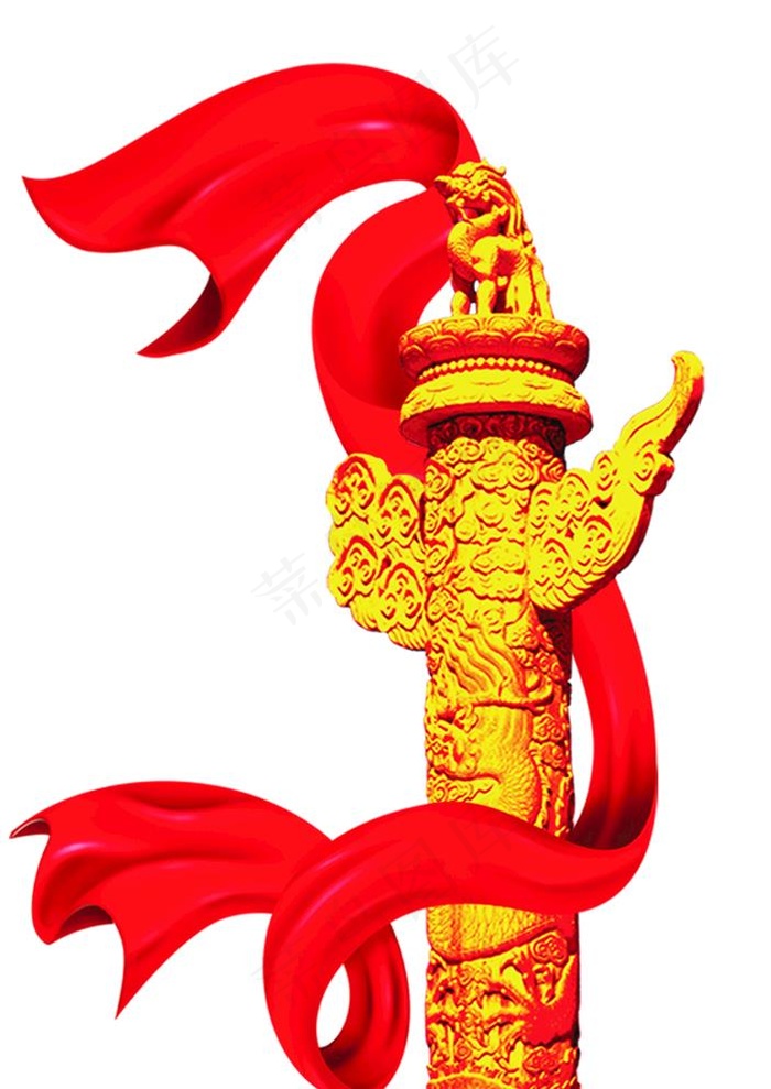 华表图片(5000X7291(DPI:300))psd模版下载
