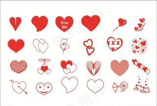 爱心素材图片