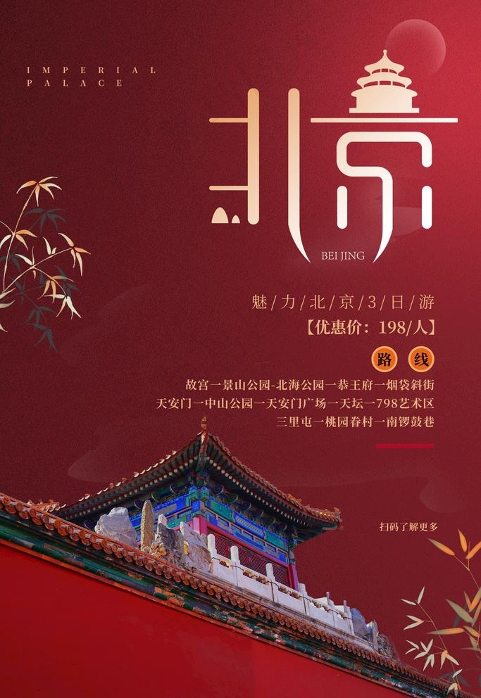 北京旅游图片(3543X5315(DPI:300))psd模版下载