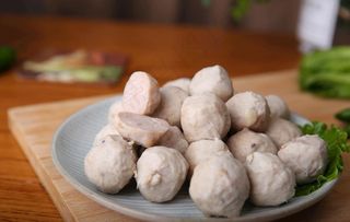 手工猪肉丸图片