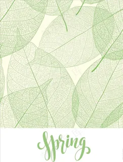 手绘植物打折促销海报设计图片