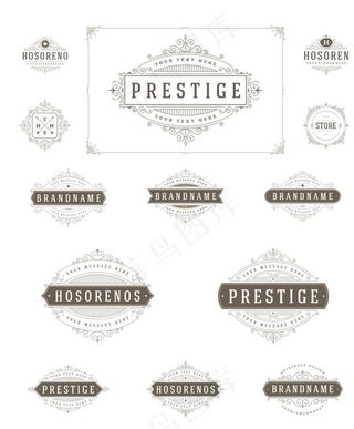 精美欧式花纹图片