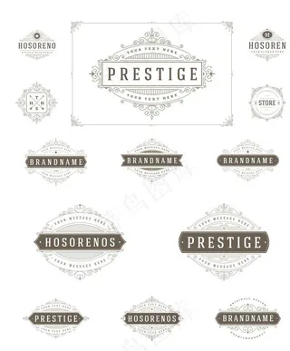 精美欧式花纹图片