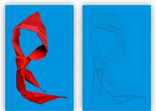 矢量红领巾图片