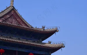 西安古城墙图片