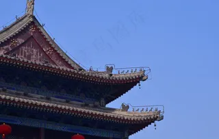 西安古城墙图片