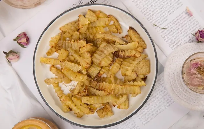 炸土豆条图片