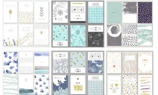 小清新底纹背景封面图片