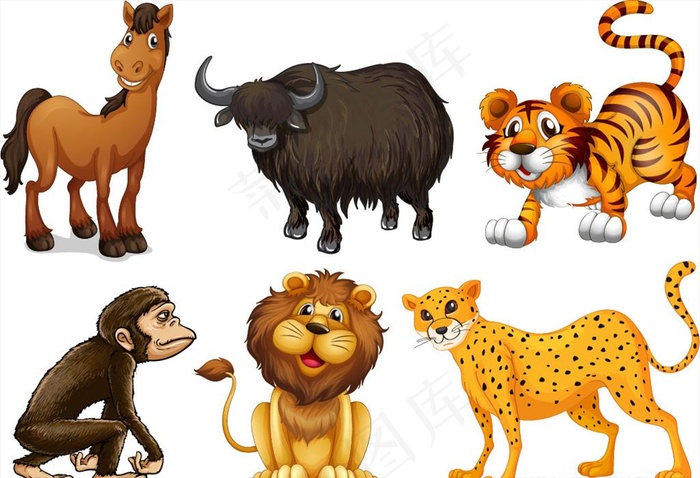 矢量动物图片
