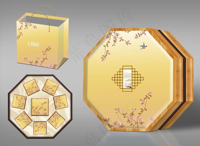 月饼盒图片