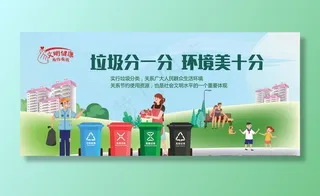 垃圾分类海报图片