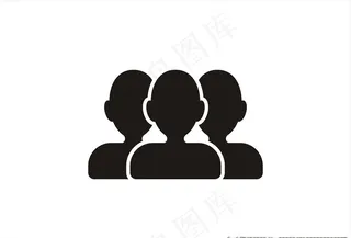人像图标矢量素材图片