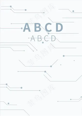 白色科技感线条商务背景图片