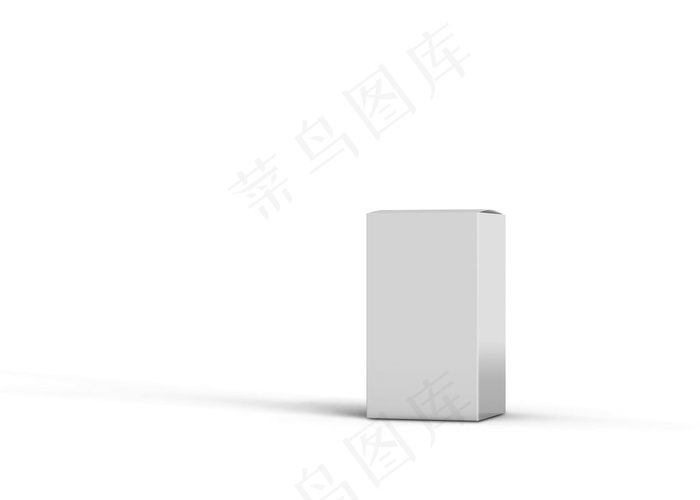 纸盒包装贴图样机图片psd模版下载