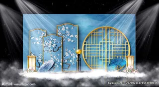 新中式婚礼图片