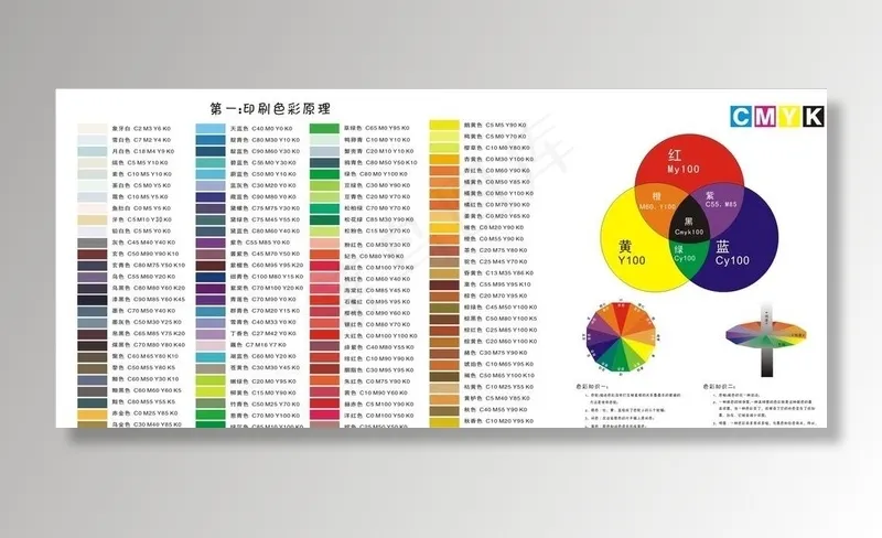 色盘图片cdr矢量模版下载