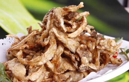椒盐蘑菇图片