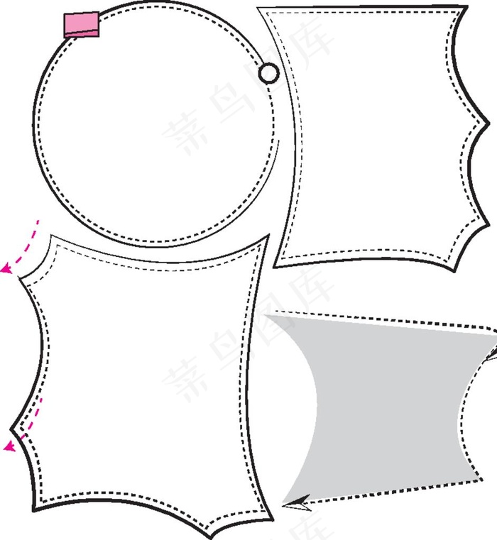 不规则边框图片