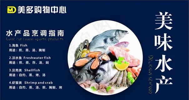 水产背景墙图片