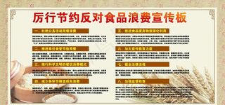 食堂文化展板图片