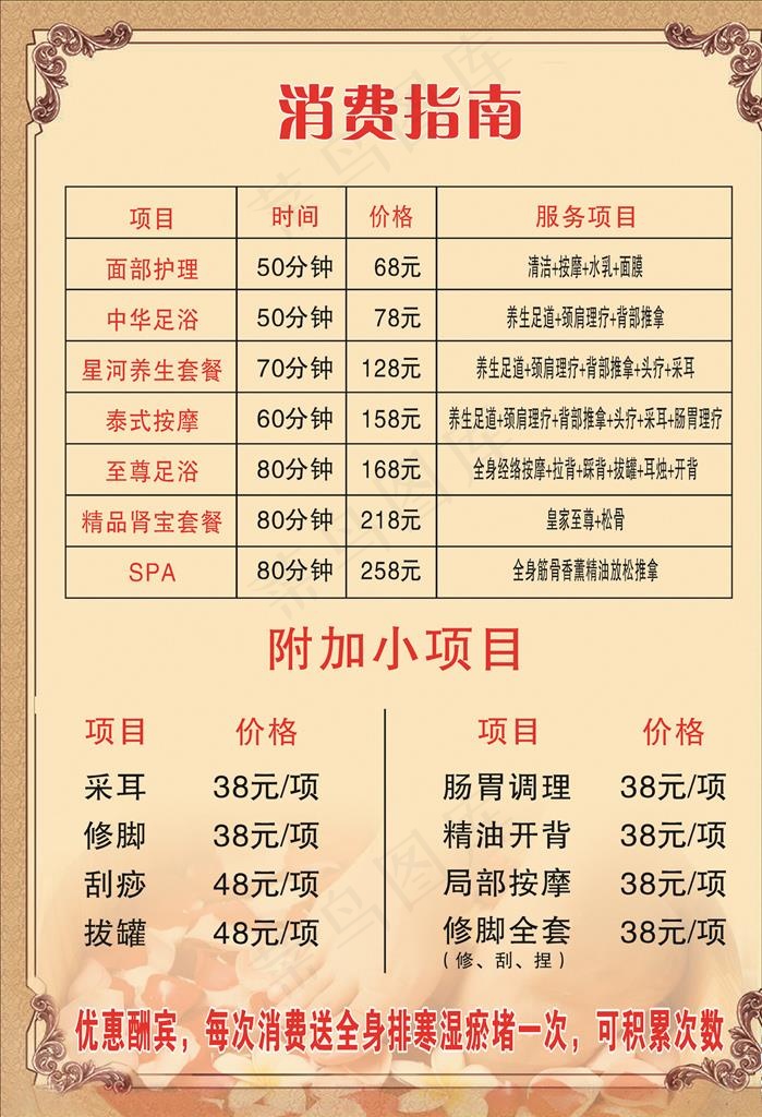 消费指南图片cdr矢量模版下载