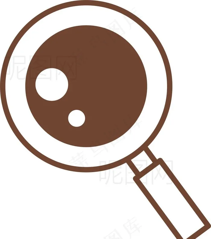 放大镜图片eps,ai矢量模版下载