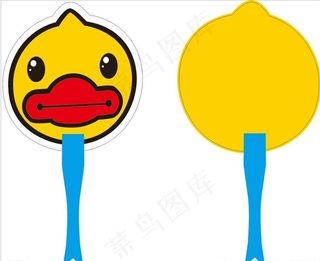 卡通广告扇图片