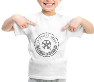 儿童短袖样机图片