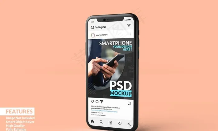 手机界面样机效果图图片psd模版下载