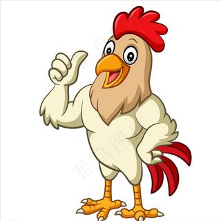 卡通鸡图片