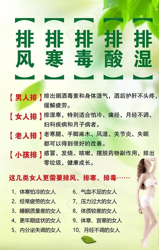 排风  排寒 排毒图片psd模版下载