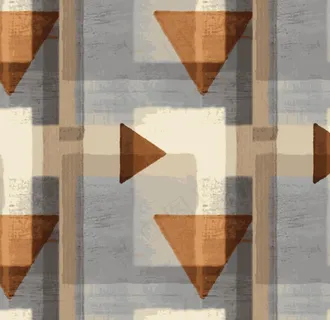 三角几何花纹图片