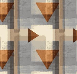 三角几何花纹图片