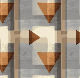 三角几何花纹图片