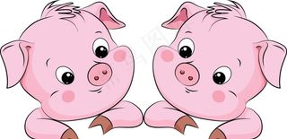 猪卡通图片