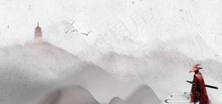 大气中国风侠客图片