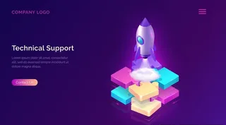 航天技术背景图片