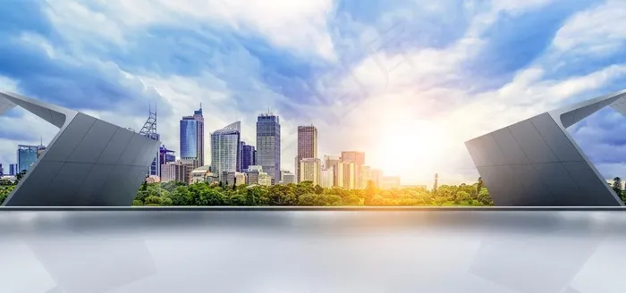 城市图片(4000X2000(DPI:100))psd模版下载