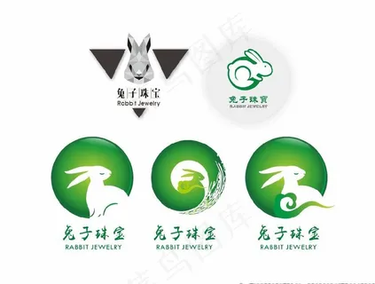 兔子珠宝首饰翡翠 logo图片