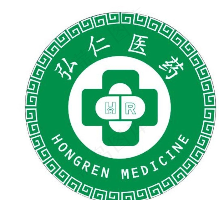 药店logo图片cdr矢量模版下载