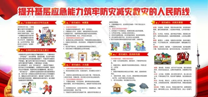 防灾减灾图片