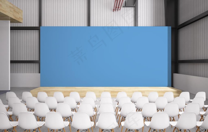 舞台会议大屏幕效果图样机图片