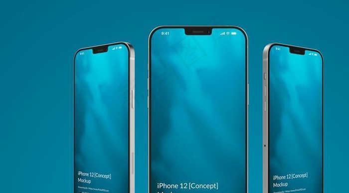 IPHONE12样机图片(5000X3200(DPI:72))psd模版下载