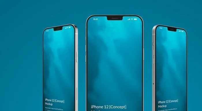 IPHONE12样机图片(5000X3200(DPI:72))psd模版下载