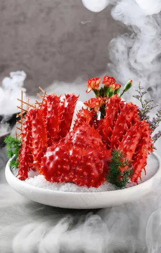 海鲜帝王蟹图片